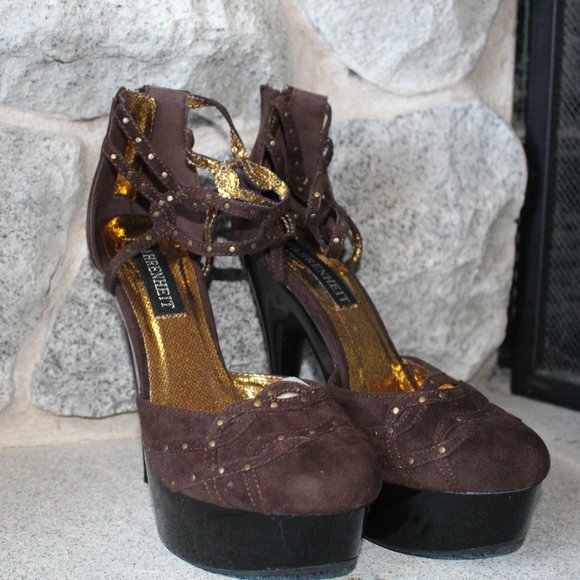 Farenheit HUGO-7 High Heel Shoes NWOT - Picture 3 of 7